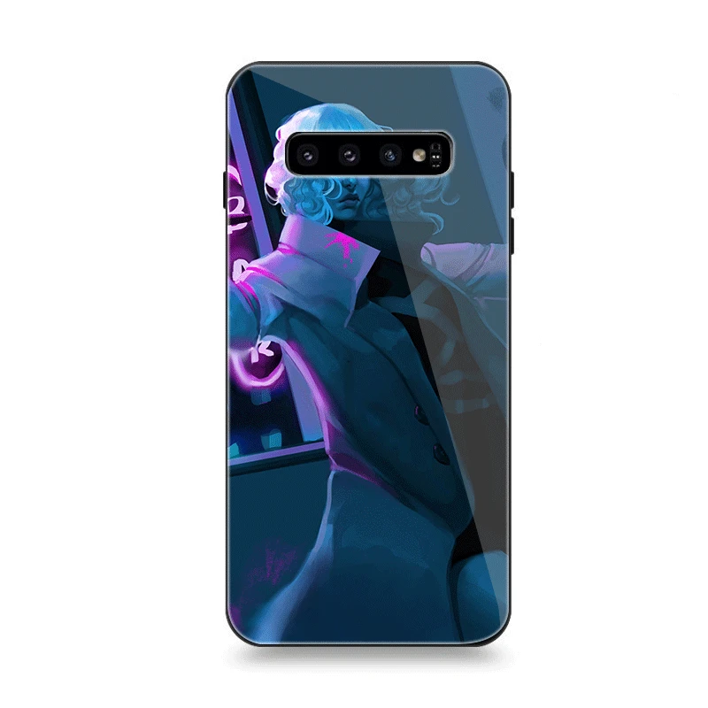 G4 Мобильный чехол для телефона Стекло для samsung A10 A20 A30 A40 A50 A60 A70 S7 край S8 Plus Note 8 9 S10 обложка фильма атомно-блондинка - Цвет: G4