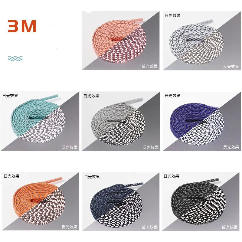 Reflective Laces Sneakers Shoe Laces Reflective Reflective Rope