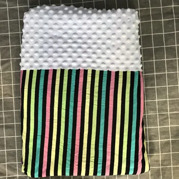 

rainbow stripe Newborn Soft Baby Blanket Muslin Swaddle Wrap Feeding Burp Cloth Towel Scarf Baby Stuff