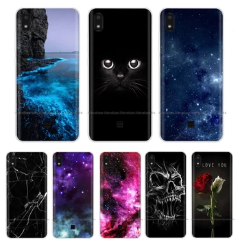 

case for For LG K20 2019 Case Silicone soft Back Cover for LG LG K20 2019 K 20 coqa bumper coque etui Painted Shells Bags Fundas