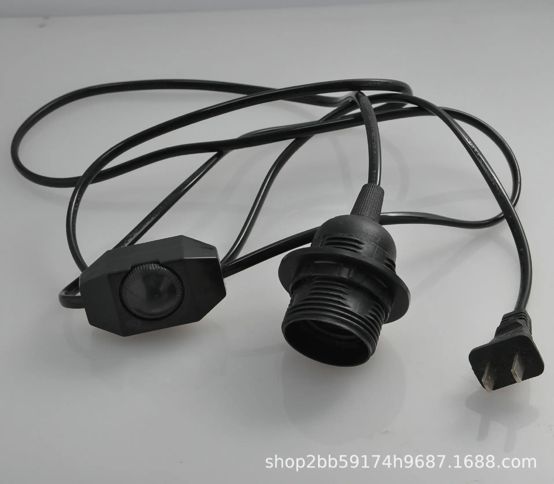 E27 Lamp Floor Lamp Only Dimmer Switch Plug Cord 1.8 M with Dimmer Switch Plug Cord