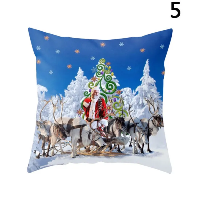 Pillow Cover Case 45x45cm Home Decoration Durable For Christmas Sofa Bedroom Car JAN88