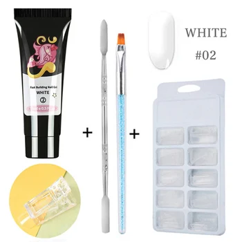 

Quick Building UV Nail Poly Gel Kit Polish Nail Art Extension Acrylic Kits Quick Dry Accessories SEC88
