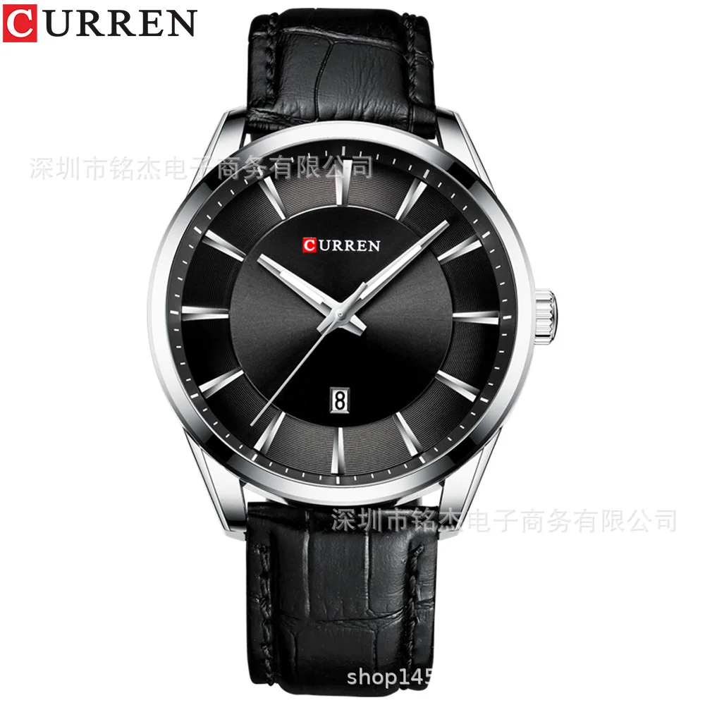 

Curren Karui En 8365 MEN'S Watch Simple Casual Calendar Men Waterproof Quartz Watch MEN'S Watch Hot Selling