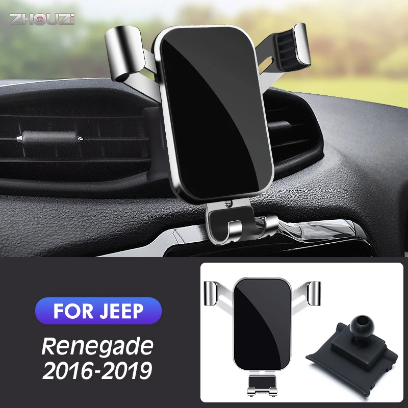 Автомобильный мобильный телефон держатель для Jeep Renegade 2016 2017 2018 2019