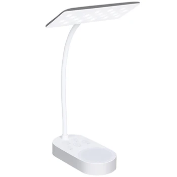 

Hot Innovative Dual Lamp Design Usb Charging 5 Stops Cold/Warm Light Table Lamp Desk Table Light Led Desk Lamps Flexo Flexible L