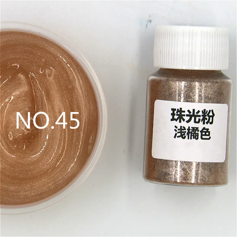 Diy Handmade Pearlescent Mica Powder Epoxy Resin Dye Pearl Pigment Resin Glue Pigments Material Crystal Mold