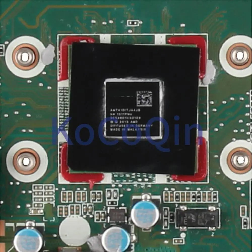  KoCoQin Laptop motherboard For HP Pavillion 14-AB Core AM7410 Mainboard 810972-601 DA0X22MB6D0A