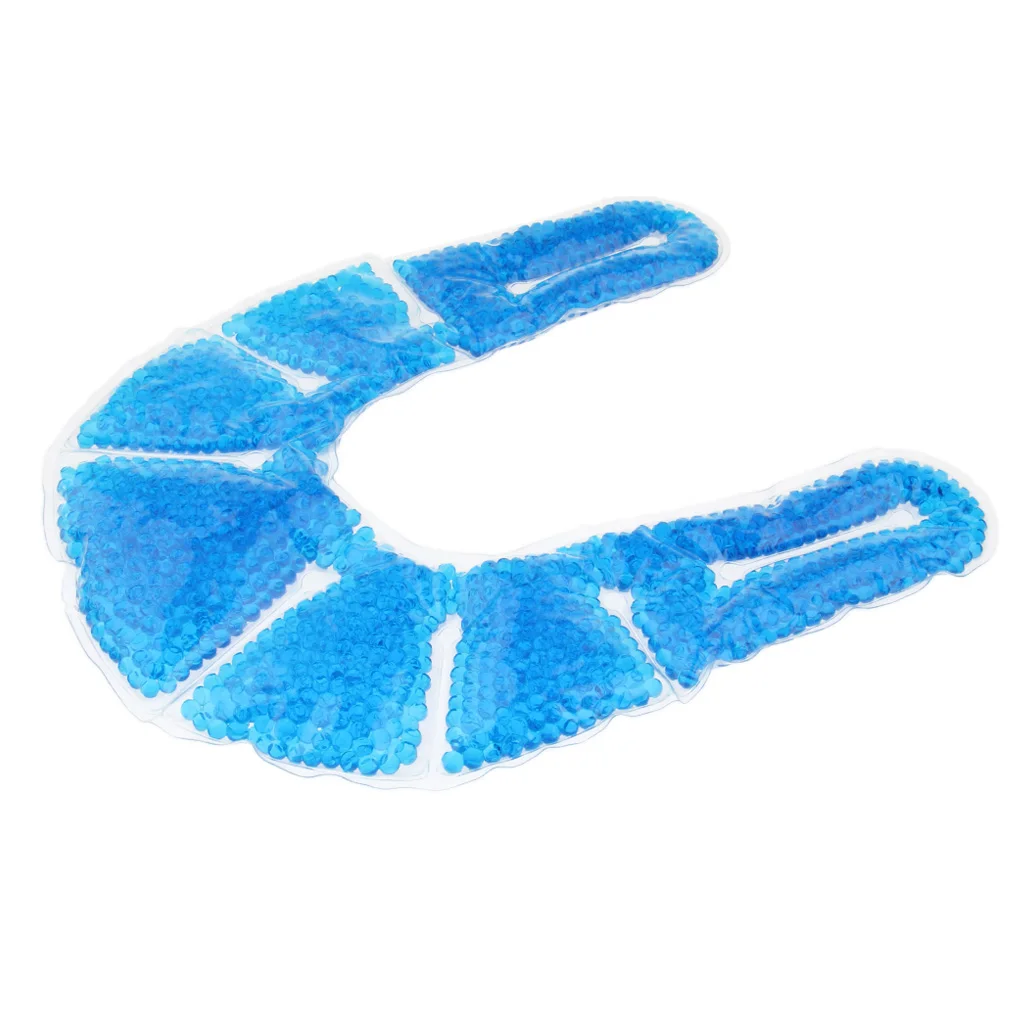 Sports, Flexible Gel Ice Pack & Wrap, Soft Hot Cold Therapi for Sprain Bruises, Alleviate Body Joint Muscle Pain