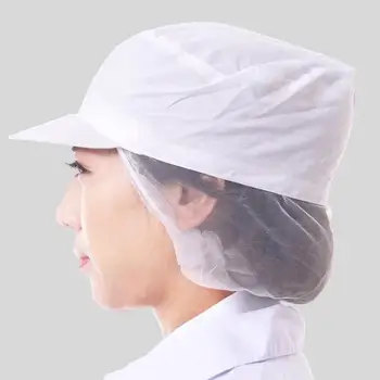 

Unisex UV Protection Fisherman Sun Hat Face Cover Breathable Elastic Mesh Cap Factory Workshop Worker Kitchen Chef Hat