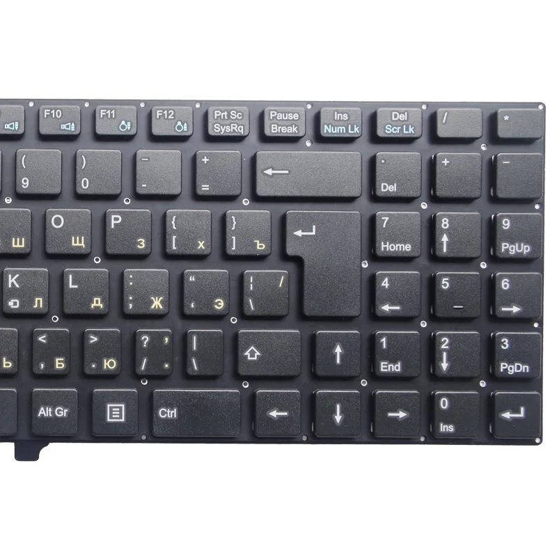 YALUZU NEW Russian Keyboard for DNS 0801052 0801232 0801233