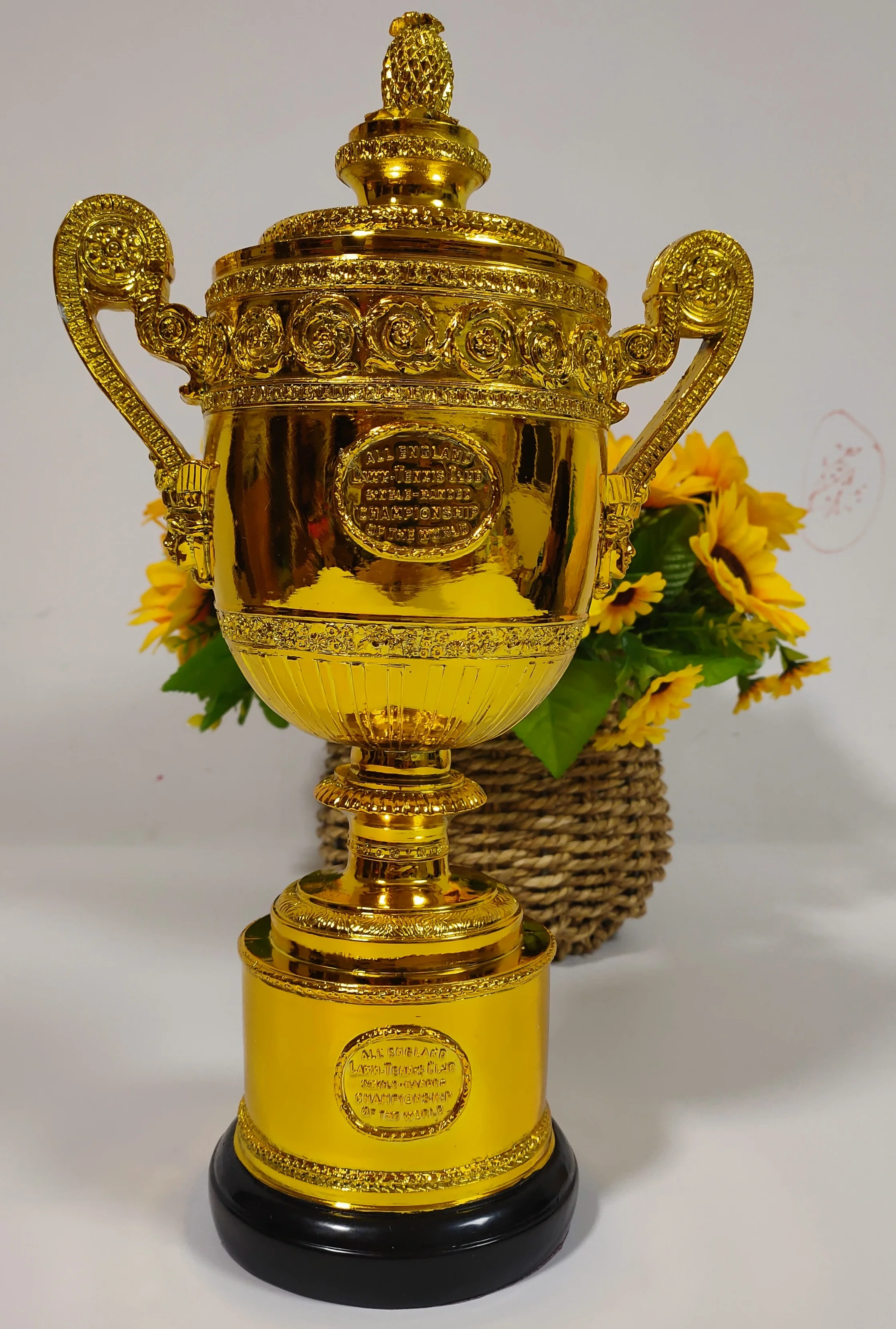 Трофей Wimbledon с высотой 35 см трофей Чемпионата по теннису