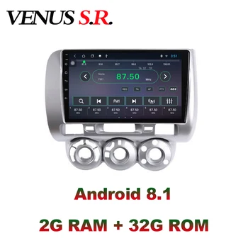 

VenusSR Android 8.1 IPS 2G+32G 8 CORE Car DVD Player GPS Navigation Multimedia For Honda fit jazz raido 2004-2007 car stereo