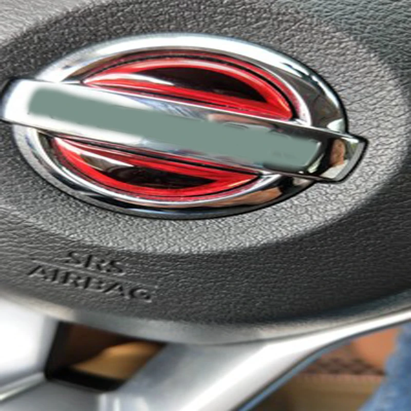 Автомобильный Стайлинг наклейка на руль для Nissan Sylphy Altima X-Trail Tiida Sunny Qashqai Bluebird декоративные Стикеры для автомобилей