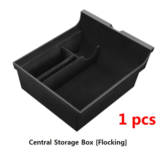 For Tesla Model 3 2021 Model Y Center Console Organizer Tray 1-3PCS Interior Accessories For Tesla 2022 Model 3 Y Storage Box 1pcs Front tray