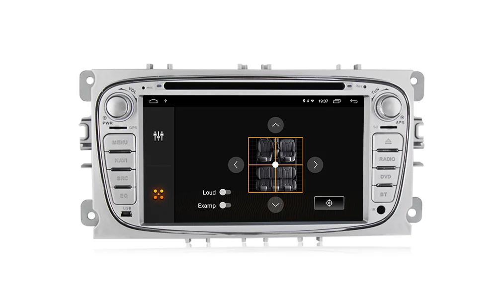 Perfect Car Multimedia player Android 9.1 2+32G GPS Navigation Autoradio 2 Din For FORD/Focus/Mondeo/S-MAX/C-MAX/Galaxy with wifi player 23