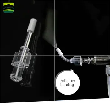 

10 Pcs Pig Nasalizer bending Nasal Spray Vaccine Immunization Sprinkler Pigs Pseudo Rabies Nose Device Veterinary nose Nasal