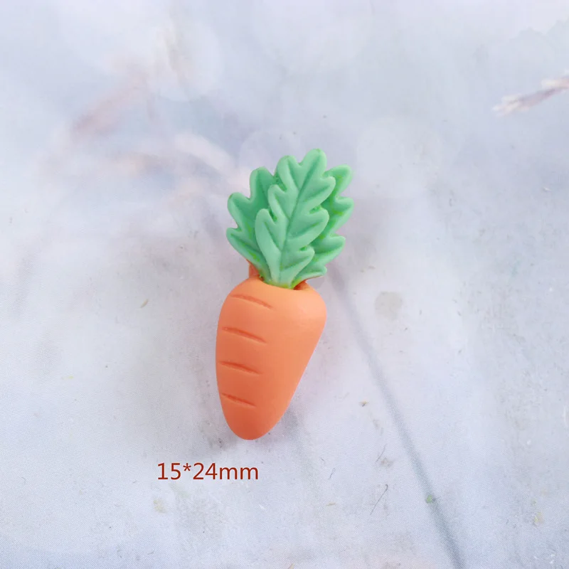 20Pcs/Lot Cartoon Planar Resin Ornament DIY Hairpin Jewelry Crafts Materials Nail Art Flat Back Resin Decoration Patch Applique