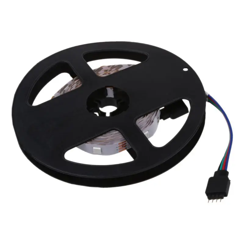 4 м 5050 SMD RGB светильник полоса 30 светодиодный не водонепроницаемый + 24 кнопочный