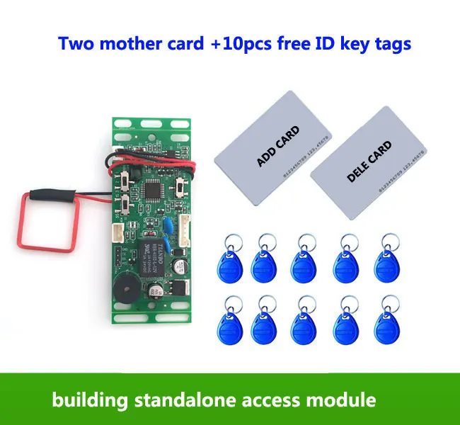 RFID EM/ID встраиваемый дверной контроль доступа домофон подъемный с 2 материнскими