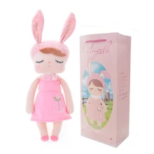 Metoo mais novo angela bonecas de pelúcia brinquedo do bebê para crianças da menina crianças brinquedos presente coelho de pelúcia animais de natal com embalagem(China)