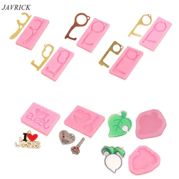 

Open Door Helper Keychain Mold Zero Touch Door Handle Assistant Safety Molds Kit