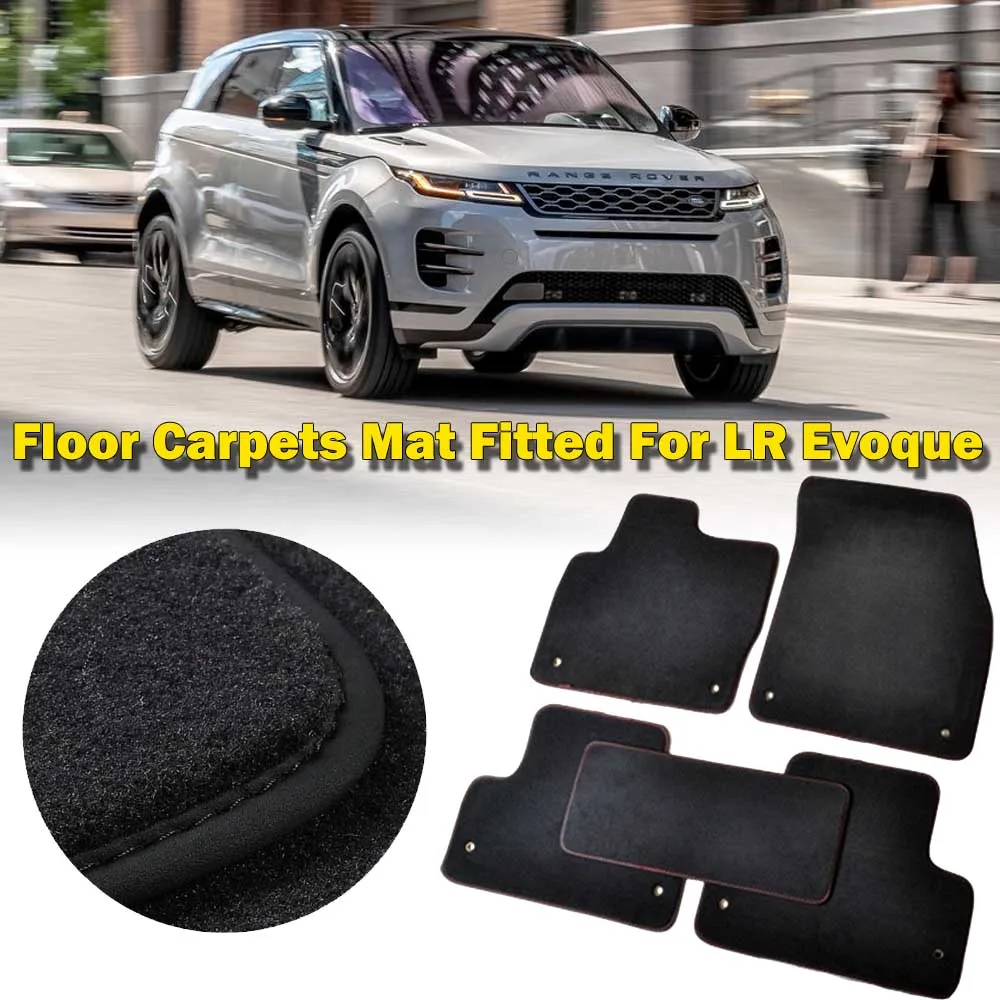 Custom Fit Solid Nylon Auto Odorless Front+Rear Car Floor Mats Liner