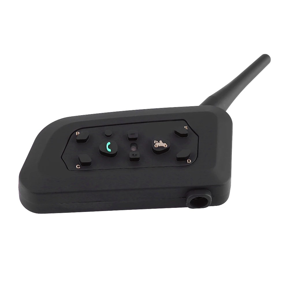 Мотоциклетный шлем переговорные BT гарнитура беспроводной Hands Free стерео музыка наушники интерком для 6 райдеров подключение