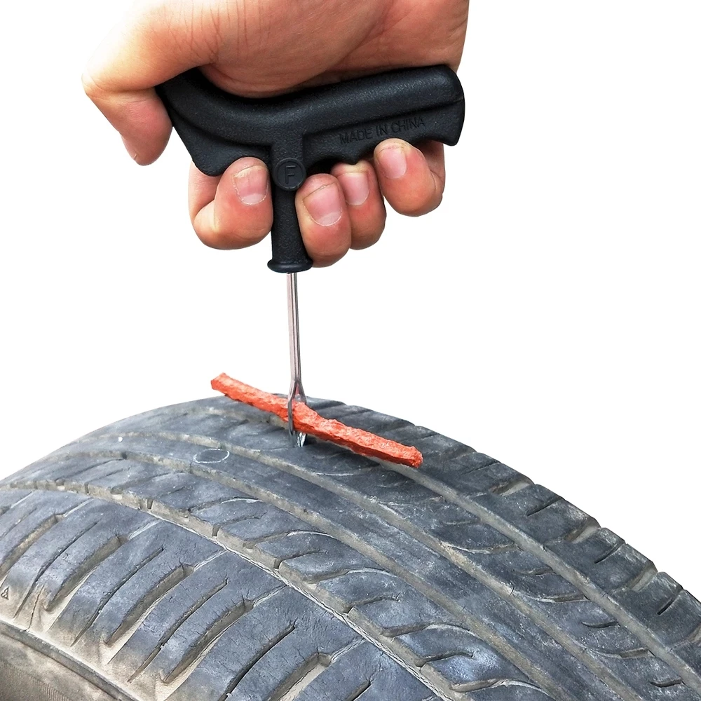 Tyre Repairing Rubber Strips Tire Repair Tools for Car Motorcycle Bicycle No Tubeless Tire Repair