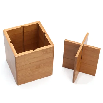 

Dividers Fork Spoon Bamboo Chopstick Organizer Partition Countertop Container Assemblable Kitchen Storage Cutlery Drain Hole