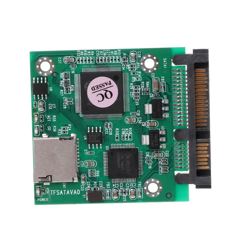 

Micro SD TF Card 22pin SATA Adapter Converter Module Board 2.5" Hdd Enclosure