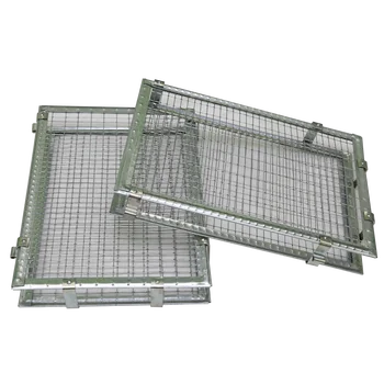 

Кассета оборотная на трехрамочную медогонку М3 - ОК (оцинкованная)