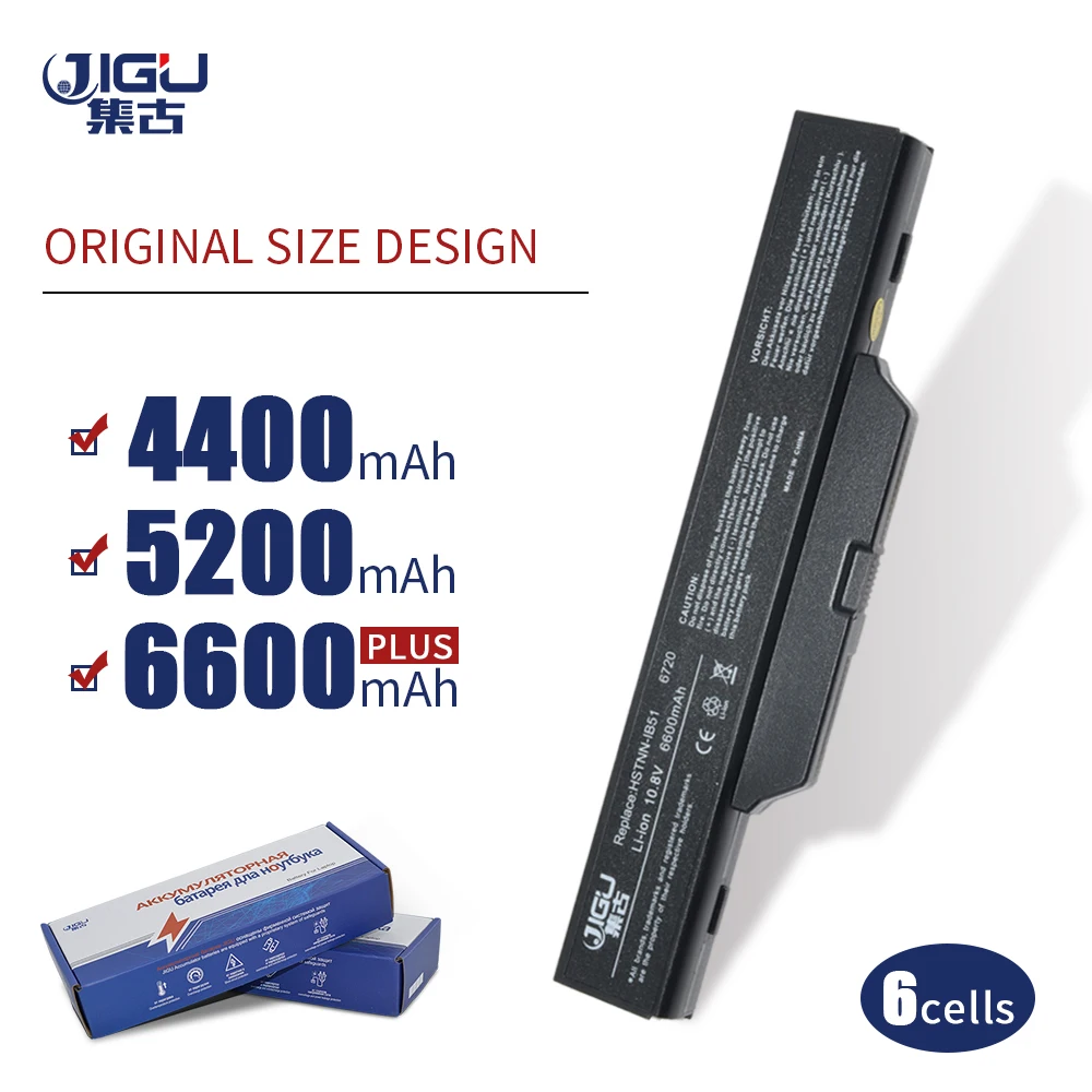 JIGU ноутбука Батарея для COMPAQ 510 511 610 615 для hp Бизнес Тетрадь 6720 s 6730 s 6735 s 6820 s 6830 s