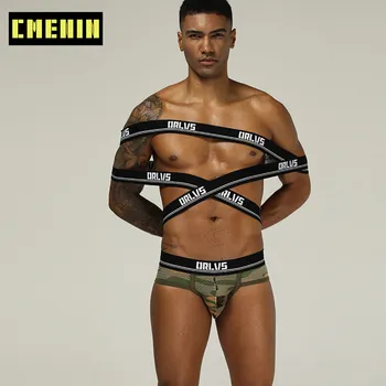 

Camouflage Sexy Man Brand Homme Sexy Underwear Men Jockstrap Briefs Men Bikini Gay Men Underwear Male OR187 Slip Jockstraps