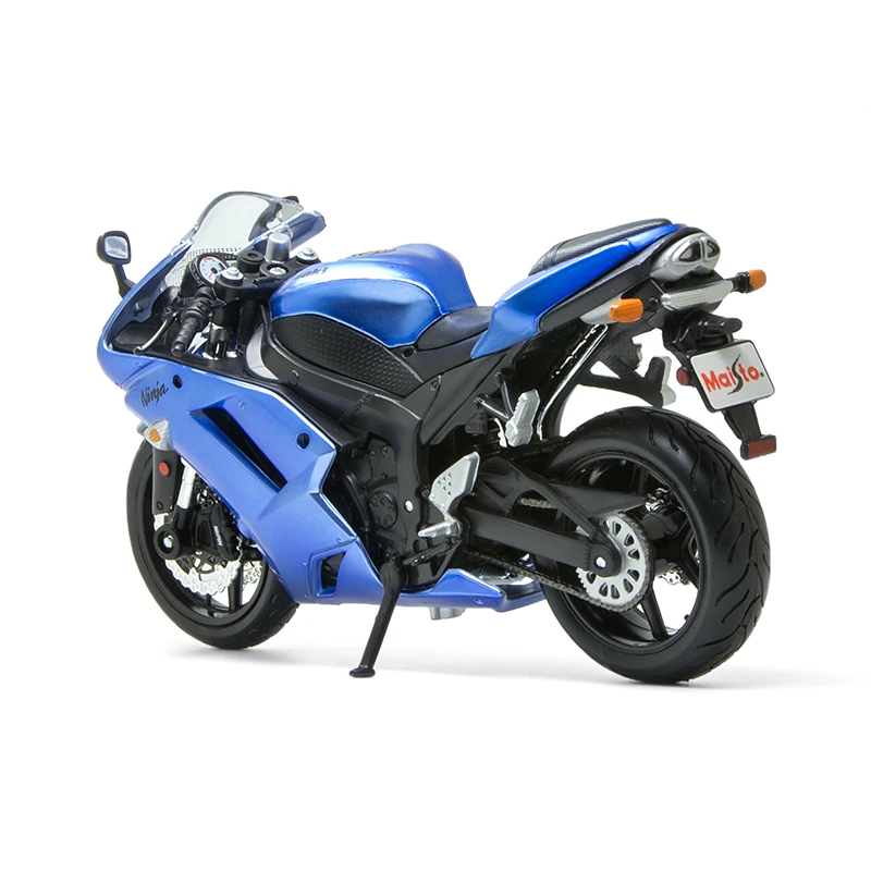 MAISTO Kawasaki Ninja ZX6R синяя модель мотоцикла 1:12 Масштаб мотоцикл литье под давлением металлический велосипед миниатюрная гоночная игрушка для коллекции подарков