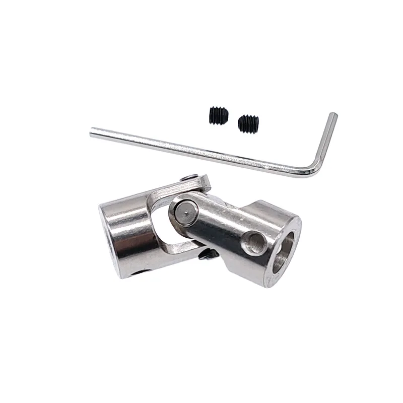 Shaft Coupler 23mm length 11mm width Universal car boat model Coupler Joint Steel Shaft Connector