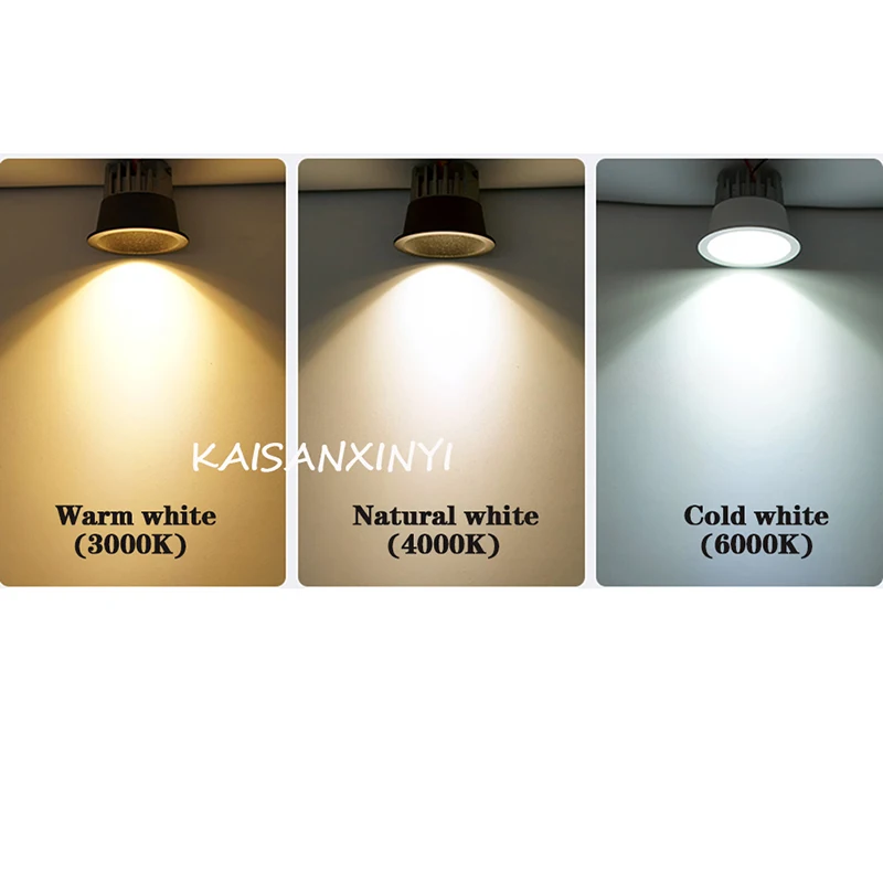 Anti-Corrosion Dimmable LED Downlight 3W 5W Anti-Glare Led Ceiling Lamp LED Spot Lighting Bedroom Kitchen COB Recessed Downlight led downlight,recessed ceiling spotlight,ceiling lamps