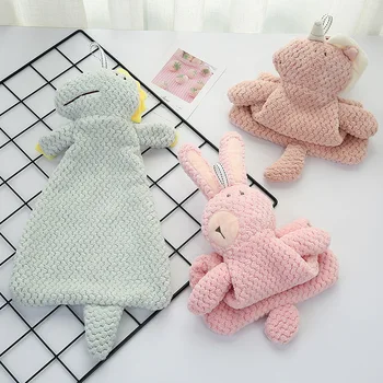 

Japanese Coral Velvet Towel kitchen Toilet Household Unicorn Naked Bear Hanging Towel,Thick Water Absorption Hand Towels