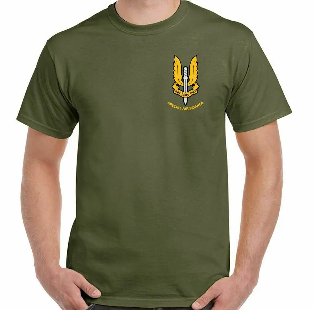 Mens SAS T Shirt Special Air Service 