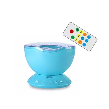 

Ocean Wave Projector LED Remote Control Undersea Lamp Night Light For Kids Kid Music Kid Night Lights Ocean Wave