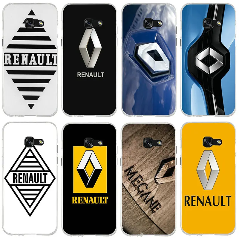 Soft Phone Cases For Samsung Galaxy A10 A20 A30 A40 A50 A60 A70 A80 A90 J1 J2 J3 J5 J7 2018 Prime Pro Super Cars Renault Logo | Мобильные