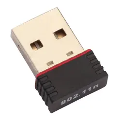 Mini adaptador de wi fi, antena sem fio para computador, receptor de cartão de rede, banda dupla, usb