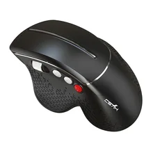 2.4G Wireless Right-Hand Vertical Mouse, Side Scrolling and Ergonomic Reducing Wrist Pain,4 Adjustable DPI 800/1600/2400/3200