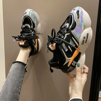 

women sneakers 2020 chunky sneakers wedge sneakers womens designer shoes fashion women casual platform chunky shoes