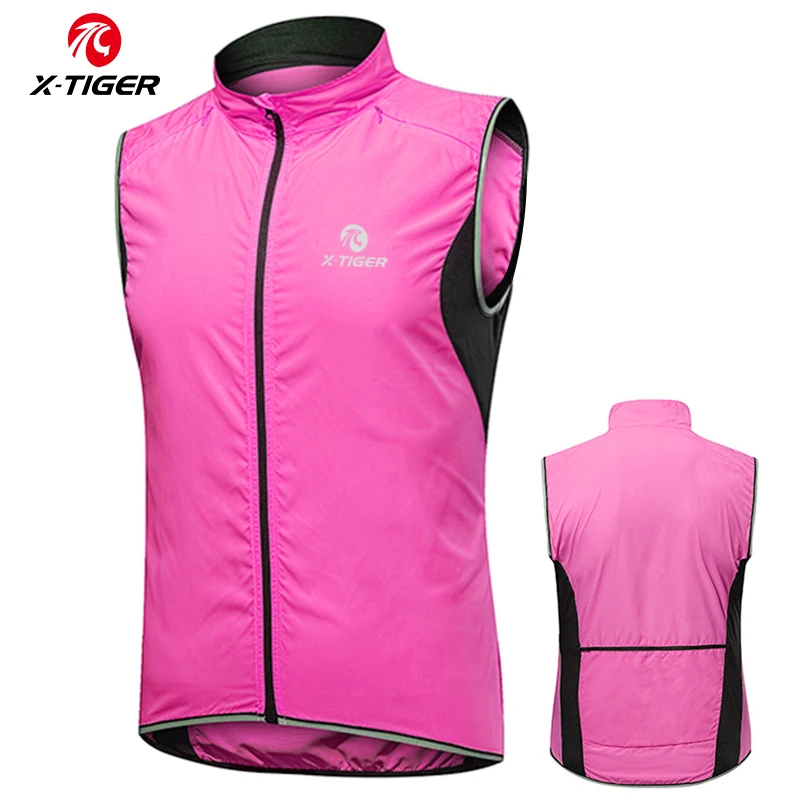 Gilet Da Ciclismo Uomo/Donna - Riflettente, Traspirante, Impermeabile, Senza Maniche - Foto 5