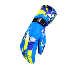 Лыжные перчатки женские перчатки для сноуборда зимние теплые перчатки для лыжного спорта сноуборд теплые зимние перчатки водонепроницаемые ветрозащитные