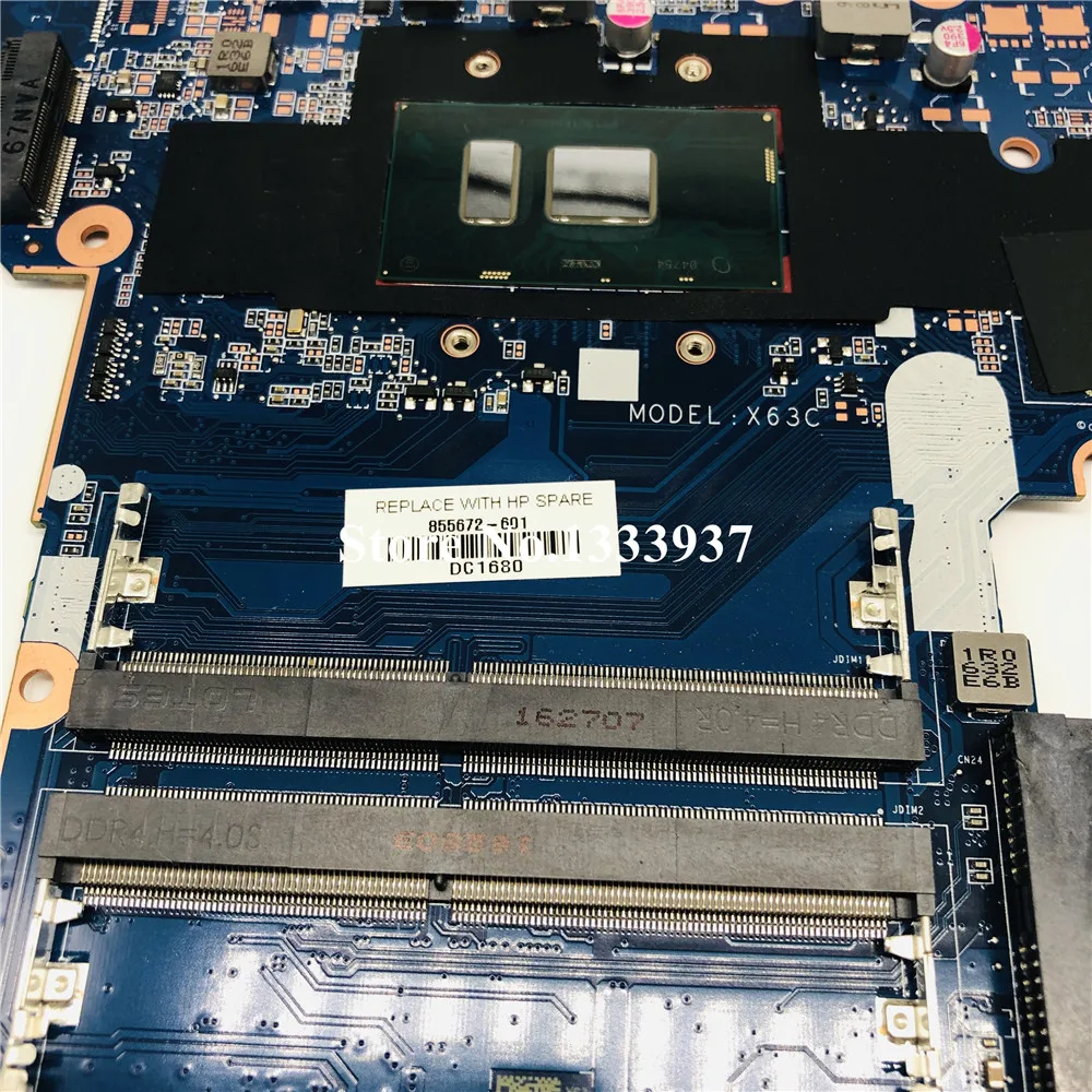 DAX63CMB6C0 для hp Probook 450 G3 450-G3 Материнская плата ноутбука SR2EY I5-6200U DDR4 855672-601 855562-501 855562-001 материнская плата