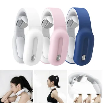 

Smart shoulder and neck massager USB+remote control charging massager Neck Massager with Heating Function Wireless Y923