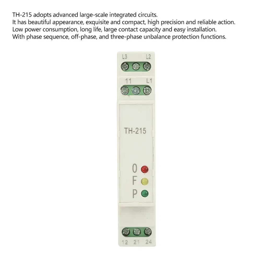 Реле контроля напряжения 380 В трехфазное реле цепи защитное