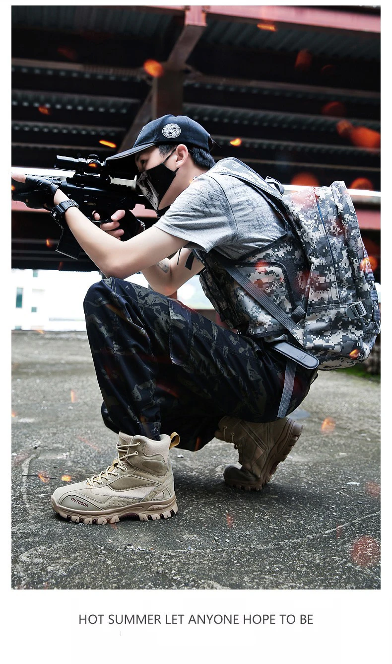 Merkmak/Новые мужские ботинки; ботильоны на резиновой подошве; военные ботинки; мужские кроссовки; повседневная обувь; уличные рабочие ботинки